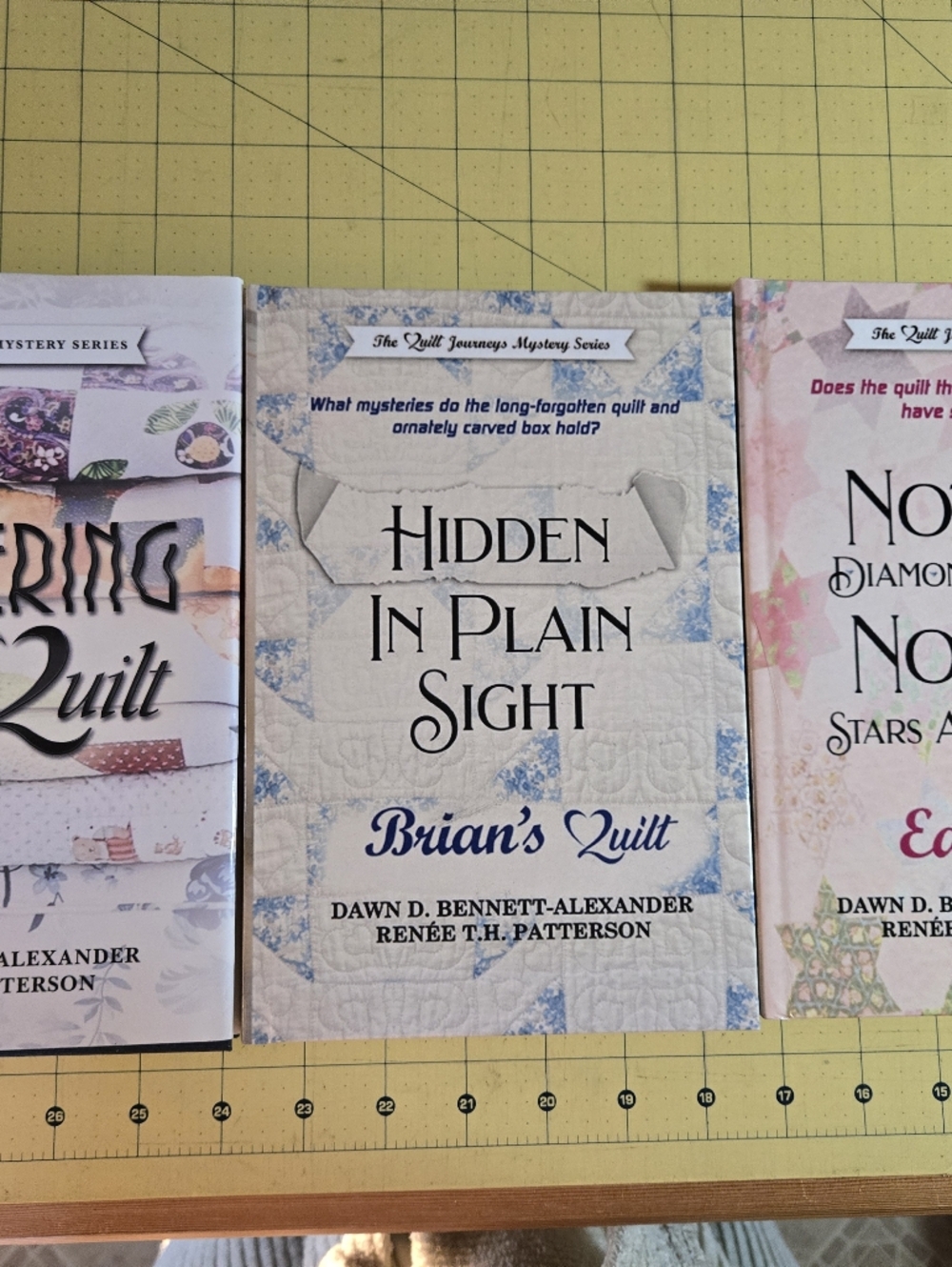 Set of 3 Quilting Books - Quilt Journeys Mystery Series